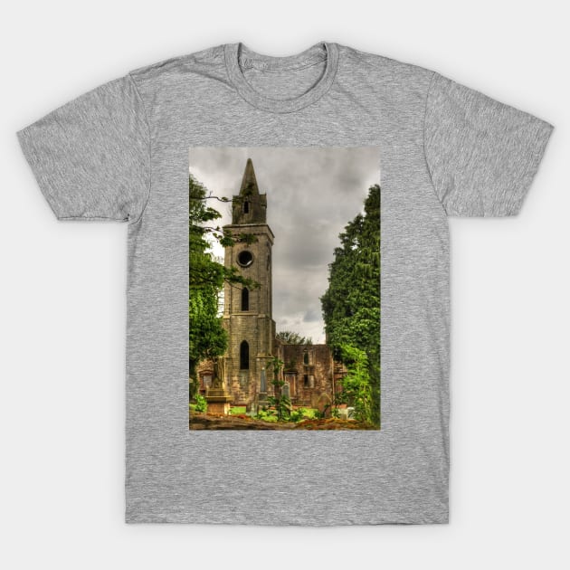 Carriden Old Church Spire T-Shirt by tomg